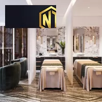 Nội thất sản phẩm về spa